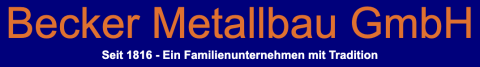 Metallbau Becker, Oberwesel