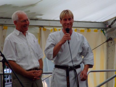 Karateaufführung